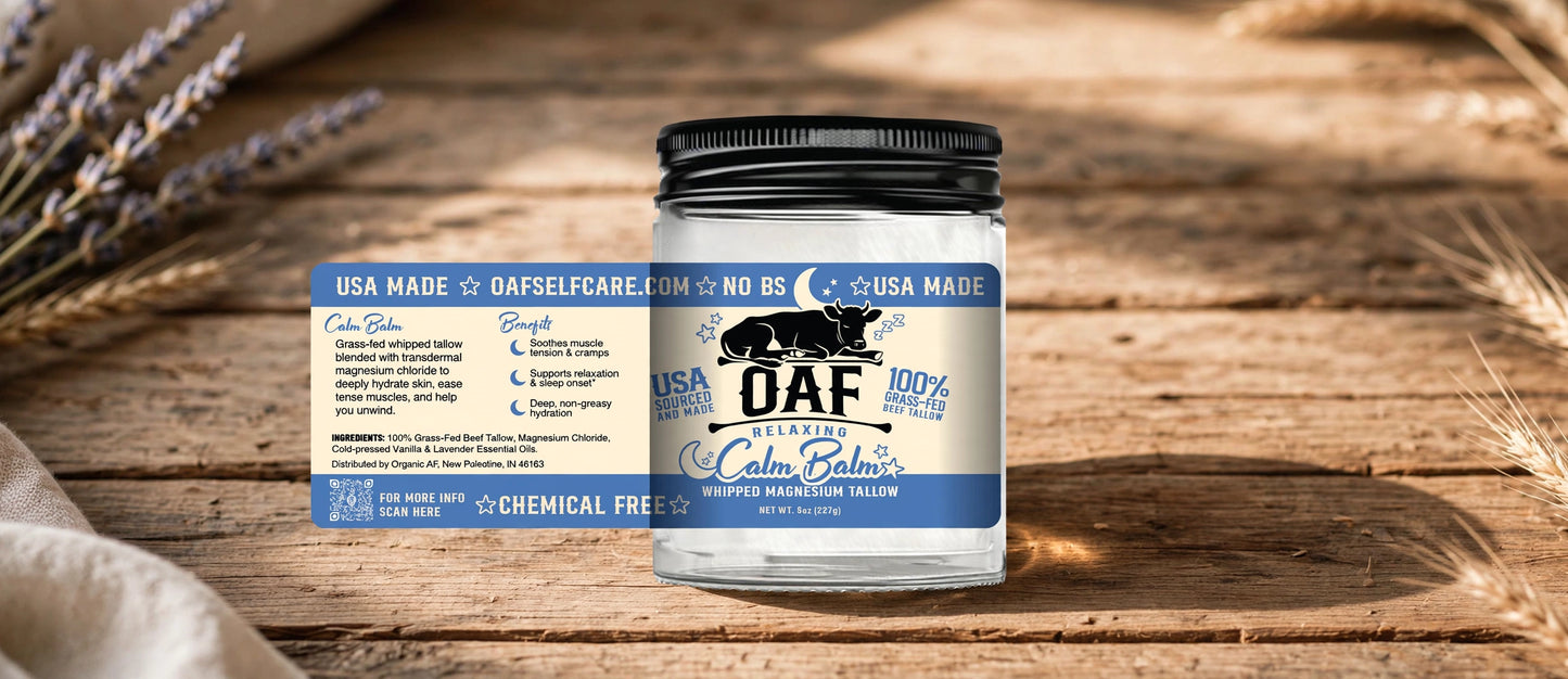 Calm Balm Magnesium Tallow